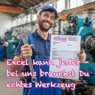 Bei uns brauchst du echtes Werkzeug
